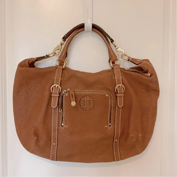 Antonio Melani Bag large genuine leather hobo satchel shoulder bag - Picture 2 of 12